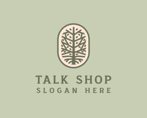 Mangrove Tree Branch logo design