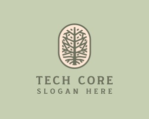 Mangrove Tree Branch logo design