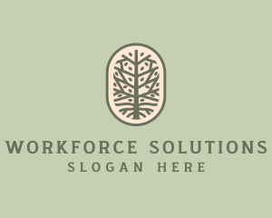 Mangrove Tree Branch logo design