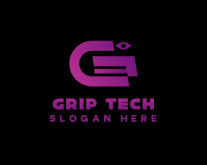 Tech Brand Letter G logo design