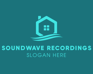 Hexagon Wave Realty logo design