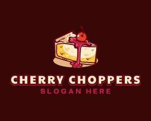 Cheesecake Pastry Dessert logo design