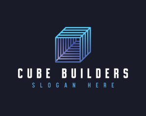 Cube Technology Digital logo design