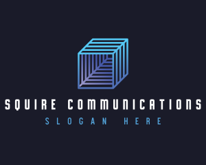 Cube Technology Digital logo design