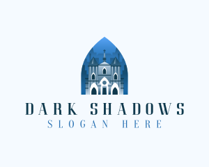 Gothic Cathedral Church logo design