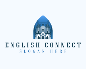 Gothic Cathedral Church logo design