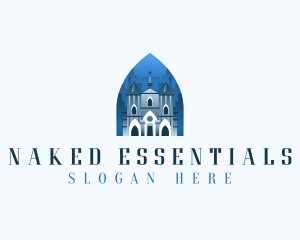 Gothic Cathedral Church logo design