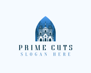 Gothic Cathedral Church logo design