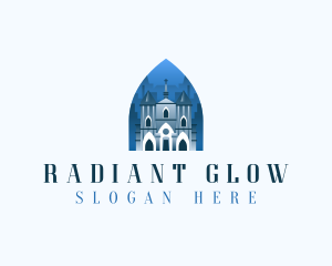 Gothic Cathedral Church logo design