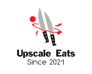 Kitchen Knife Culinary logo design