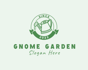 Garden Watering Can logo design