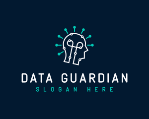 Software AI Data Scientist logo design