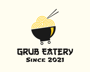 Fast Ramen Delivery logo design