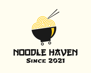 Fast Ramen Delivery logo design