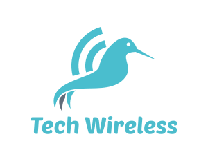 Hummingbird Wifi Wings logo