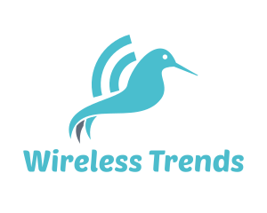 Hummingbird Wifi Wings logo