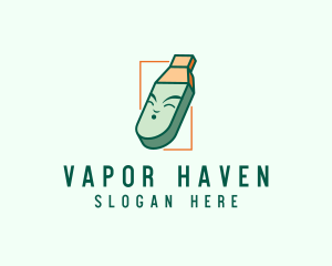 E-cigarette Vape Smoke logo design