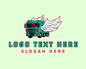 Logistics Truck Wings logo