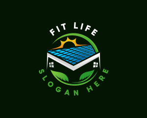 Home Energy Solar Panel logo