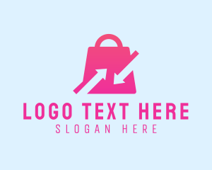 Marketplace - Shopping Bag Exchange logo design