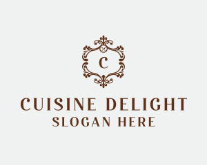 Luxury Restaurant Cuisine logo design