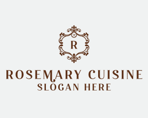 Luxury Restaurant Cuisine logo design