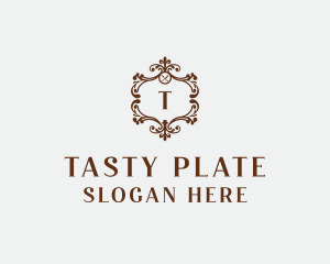 Luxury Restaurant Cuisine logo design