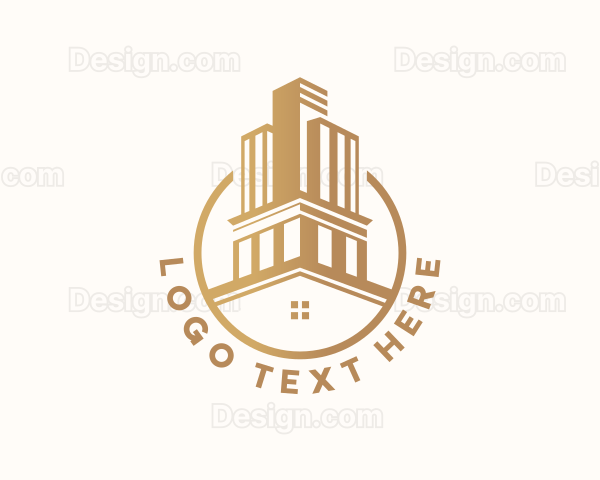 Corporate Building Realtor Logo