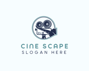 Multimedia Film Cinema logo design