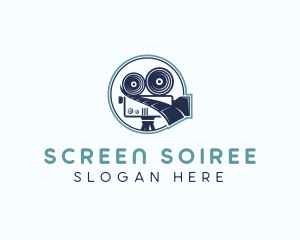 Multimedia Film Cinema logo design