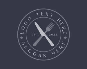 Elegant Retro Restaurant Business logo