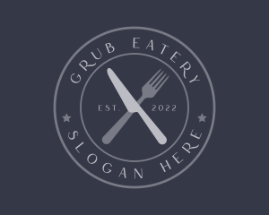 Elegant Retro Restaurant Business logo design