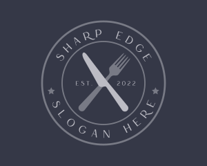 Elegant Retro Restaurant Business logo design