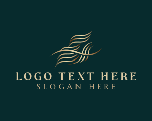 Premium Luxury Wave logo