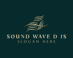 Premium Luxury Wave logo design