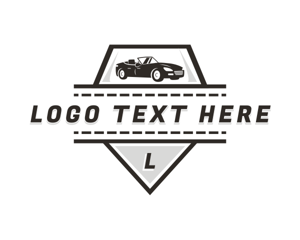 Car Truck Transportation logo