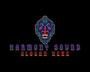 Mandrill Baboon Gaming Logo