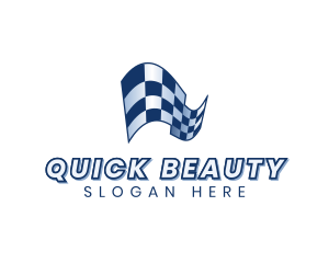 Automotive Racing Flag logo