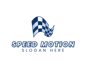 Automotive Racing Flag logo design