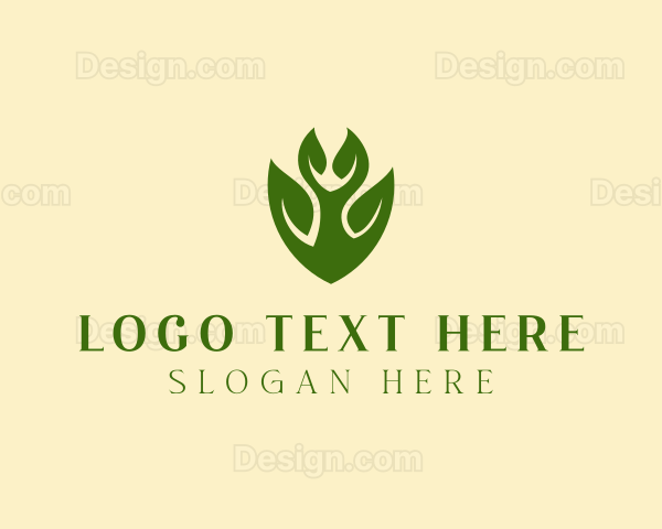 Green Eco Shield Logo
