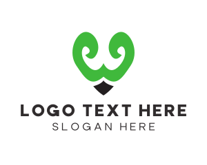 Elegant Pen Tip Pencil logo