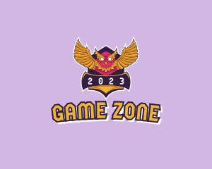 Gaming Owl Bird logo