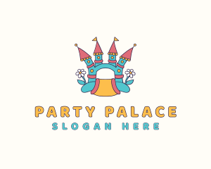 Inflatable Castle Nursery logo design