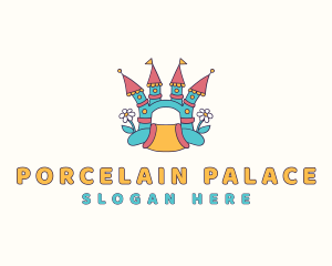 Inflatable Castle Nursery logo design