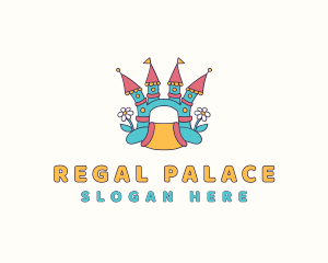 Inflatable Castle Nursery logo design