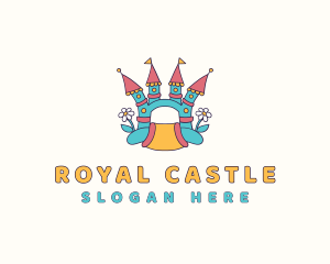 Inflatable Castle Nursery logo design