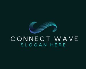 Ocean Wave Tech logo design