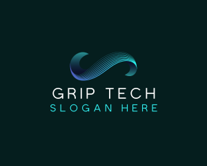 Ocean Wave Tech logo design