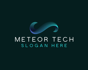 Ocean Wave Tech logo design