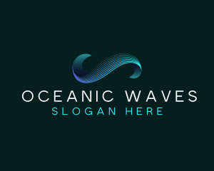 Ocean Wave Tech logo design